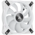 Corsair iCUE QL120 RGB 120mm PWM White Case Fan Triple Fan Kit with Lighting Node CORE